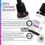 Nootro Labs 3000mg CBD Oil, High Strength CBD Oil for Anxiety, Stress and Sleep Support, Pleasant Tasting Drops for Daily Wellness (Berry)