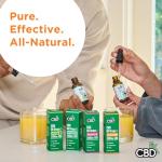 CBDfx 2000mg CBD Oil, High Strength CBD Oil for Stress, Anxiety & Sleep Support, Zesty Orange Flavoured CBD Drops, Blended with MCT Oil, No THC, 30ml