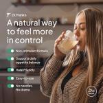 Dr Frank’s Natura GLP Natural Weight Loss Supplements | 28 Tablets + Drink Mix | Plant-Based GLP-1 Support Supplement | GLP1 Appetite Suppressants for Men & Women | Yerba Mate, Euglena, Reducose