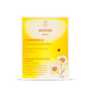 Weleda Teething Granules for Baby with Chamomilla, Baby Teething, Teething Pain, Homeopathic Medicinal Product, Vegan, 15g