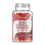 FitLab Weighto - Weight Management Support Gym Essential, with Green Tea Extract + Caffeine, Vegan Food Supplement for Energy & Focus, 90 Capsules (45 Day Supply).