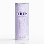 TRIP CBD Drink, Sparkling Raspberry Orange Blossom, 10mg CBD Fizzy Drink, Low Calorie, Vegan (Pack of 12 x 250ml)