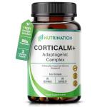 Cortisol Reducing Supplements – 6-in-1 Cortisol Detox & Blocker with Ashwagandha, Rhodiola, L-Theanine, Ginseng, Bacopa & Black Pepper – Stress Support & Adrenal Balance – 90 Capsules 3 Month Supply