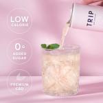 TRIP CBD Drink, Sparkling Mixed Pack Fizzy Drink, Low Calorie, Vegan (Pack of 12 x 250ml)