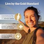 Solgar Chelated Magnesium - Supports Muscle and Nervous System - Mind Balance - Energy Release and Reduces Tiredness - Brown, 100 Tablets