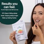 Swiss Peak 1200mg CBD Gummies, Delicious Edible Strawberries, UK-Made, Vegan, THC-Free, Premium CBD for Relaxation & Wellness, On-The-Go Grab Bag – 20 Gummies Per Pack