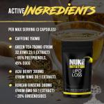 Nuke Nutrition Lipo Loss Tablets | 60 Tablets | Maximum Strength Weight Loss That Work Fast | Keto Shred Fat Burning | Contains Ginseng, Green Tea, Acai Berry & Caffeine | Thermo Fat Burn