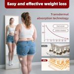 Weight Loss Patch, Slimming Patches, 60 Pcs Slim Patch Metabolism Support Patch, Natural Herbal Ingredients Containing Cassia Seed and Hawthorn, Detox & Boost Energy, Firm Skin for Women and Men