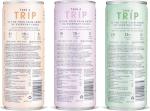 TRIP CBD Drink, Sparkling Mixed Pack Fizzy Drink, Low Calorie, Vegan (Pack of 12 x 250ml)