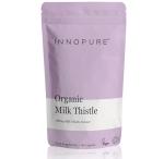 INNOPURE Organic Milk Thistle Capsules - Premium Quality, Soil Association & Vegan Society Certified 100 mg - 80% Silymarin (60 Capsules) UK Made