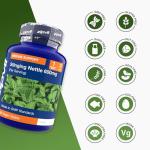 Zipvit Stinging Nettle 600mg, 200mg Per Tablet, 90 High Strength Vegetarian Tablets, Potent Antioxidant