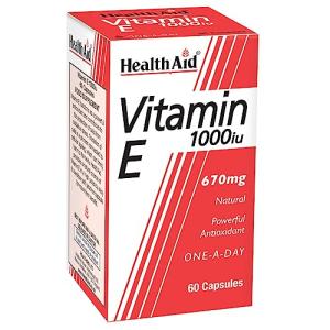 HealthAid Vitamin E 1000iu - 60 Capsules