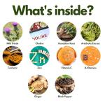 Liver Support Supplement with Milk Thistle – Liver Pact 14-in-1 High Strength Complex with Artichoke Extract, Dandelion Root, Choline & Turmeric – 80% Silymarin – 60 Vegan Capsules