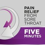 Strepsils Extra Triple Action Lozenges, Blackcurrant, 24 Count, Soothes Sore Throat, Pain Relief, Numbs, Relieves Germs, Fast Acting, Up To 2 Hours, Medication