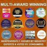 Organic Ashwagandha High Strength Capsules | KSM 66 Extract Sourced from Pure Powder | Soil Association Certified | KSM66 Ashwaganda | 60 Vegan Tablets | UK Made