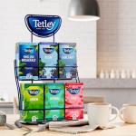 Tetley Lemon Green Tea Bags - Refreshing & Healthy Citrus Blend - Rainforest Alliance Certified - Plant Based Tea Bags - Perfect for a Relaxing Moment - 150 Teabags (6x25 Pack)