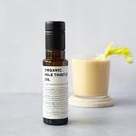 100% Organic Milk Thistle Oil 100ml - Cold-Pressed - Premium Quality - High in Vitamin E - Detoxifying - Straight from Farm - Non GMO - No Additives or Preservatives - Recyclable Glass Bottle