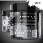 Warrior Creatine Monohydrate Powder 300g (60 Servings) – Pure Micronised Creatine Powder Supplement for Men & Women, Pre & Post Workout Strength, Muscle Growth & Recovery, Vegan – Unflavoured