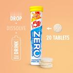 HIGH5 ZERO Electrolyte Tablet - Hydration Tablets Enhanced with Vitamin C - 0 Calories & Sugar Free - Boost Hydration, Performance & Wellness - Tropical, 20 Tablets (20x, Pack of 1)