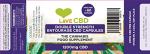 Love CBD Capsules | 1200mg Broad Spectrum | 60 Capsules | Vegan Friendly | UK Made