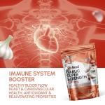 Garlic Extract 10,000mg - 120 Tablets - High Strength - Heart Health Vegan