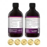 Turmeric Curcumin with Probiotics & Enzymes - Fermented High Strength Liquid Turmeric Supplement with Black Pepper & Ginger Equivalent to 2 Turmeric Capsules - Turmeric Shots