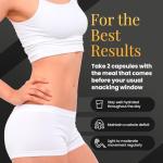 Gone Appétit - Cravings & Portion Control - Appetite Suppressants for Women and Men – Weight Loss Pills That Work Fast - Clinically Studied Ingredients - Made in The UK - 60 Capsules