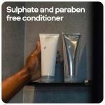 Sons Strengthening Conditioner. DHT Blocking and Anti-Dandruff Formula With Saw Palmetto, Argan Oil, & Biotin. Sulphate & Paraben Free. Itchy Scalp Treatment. 1 Month Supply. Made in Europe.