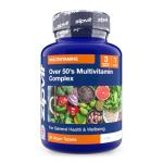 Zipvit Multivitamin Advanced 50 Plus Active Formula for Women & Men - 90 Vegan Tablets. Supports Bone Health and Your Immune System. 3 Months Supply
