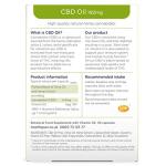 Healthspan 192mg CBD Oil Capsules | 30 Capsules | Added Vitamin D3