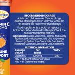 Haliborange Seven Seas Effervescent Vitamin C Tablets, Orange, 20 count