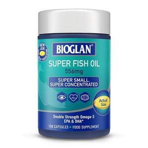Bioglan Super Fish Oil | EPA | DHA | helps Support Heart & Cardiovascular Health | 100's