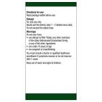 Natures Aid DigestEeze Milk Thistle, 60 Tablets (Relief of Over-Indulgence, Indigestion and Upset Stomach, Equivalent to 2750-6600 mg Milk Thistle, Made in the UK, Vegan Society Approved) (Pack of 4)