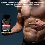 NuetonHealth Ultra Testo Boost - Natural Testosterone Supplements for Men - 11 Botanical Ingredients Including Tribulus, Ashwagandha, Ginseng, Shilajit, Ginkgo & Rhodiola - 60 Booster Capsules