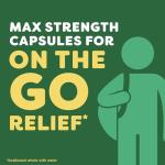 Lemsip Max Cold and Flu, Paracetamol Capsules, Lemon, 16 Total, Fever, Headache, Nasal Congestion Relief, Max Strength, Effective Relief, Medication