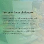 INNOPURE Plant Sterols - 180 Tablets - Proven Supplement to Lower Cholesterol Levels - for Heart Health - 800mg Per Tablet - Made in The UK