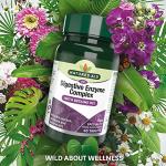 Natures Aid Digestive Enzyme Complex – Supports Digestion, Bloating & Discomfort Relief and Nutrient Absorption – Betaine HCl - Vegan, Vegetarian, Non-GMO – 60 Tablets