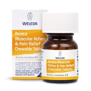 Weleda Arnica 6X Tablets, Homeopathic Medicine for Accident Upset, Natural Remedies for Women & Men by Weleda - 125 Tabs (Packing May Vary)