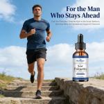 Saw+ | 4500mg Maximum Strength Serving | Sawpalmeto Extract & Prostate Supplement for Men | Fast Absorption | for Male Health, Strength, Performace | 60ml Herbal Supplement