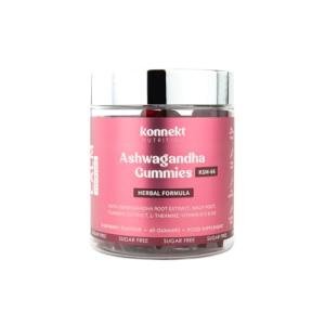 Ashwagandha Gummies 3000mg with Maca Root, L-Theanine, Turmeric Extract, Vitamin D3 & B12 - Sugar Free - Herbal Formula for Cognitive Health, Mental Performance & Nervous System