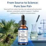 Saw+ | 4500mg Maximum Strength Serving | Sawpalmeto Extract & Prostate Supplement for Men | Fast Absorption | for Male Health, Strength, Performace | 60ml Herbal Supplement