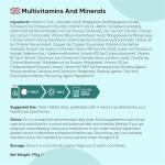 Multivitamin Tablets for Women & Men - 27 Key Nutrients - 400 Small Tablets - 1+ Year Supply - Tasty Peppermint Flavour - Vegan Multi Vitamins & Minerals Like Vitamin D, C, Calcium, Iron & Zinc