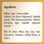 Solgar Gentle Iron (Iron Bisglycinate) 20 mg Vegetable Capsules - Pack of 90