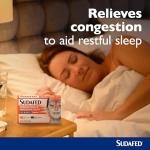 Sudafed Congestion & Headache Relief Day & Night Capsules (Pack of 16), Relieves Congestion and Helps Fight Blocked Nose and Headache, Specifically Formulated for Use During the Day and Night