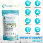 High Strength Korean Ginseng 3125mg Supplements to Boost Energy, Endurance, Mood, Performance, Vitality, Memory, Focus & Immunity | 60 Capsules