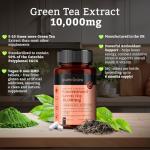 Pureclinica Concentrated Green Tea 10,000mg x 180 Tablets - 6 Months Supply