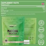 Matcha Green Tea 60 Capsules - Matcha Green Tea Tablets - Boosted with Turmeric, Acerola Cherry & Black Pepper