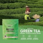 Matcha Green Tea 60 Capsules - Matcha Green Tea Tablets - Boosted with Turmeric, Acerola Cherry & Black Pepper