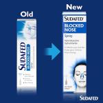 Sudafed Blocked Nose Spray (1 x 15ml), Relief from Congestion Caused by Cold and Allergies, Nasal Spray Provides Congestion Relief, Lasts Up to 10 Hours and Gets to Work in 2 Minutes