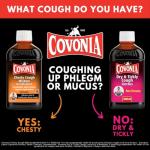 Covonia Dry & Tickly Cough Linctus Soothes And Provides Relief From Dry Coughs And Sore Throats Non Drowsy Cough Syrup Suitable For Vegetarians Cold And Flu Relief, 300ml (Always read Label First)